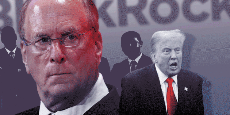 Larry Fink, Donald Trump