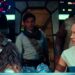Joonas Suotamo as Chewbacca, Oscar Isaac as Poe Dameron, Daisy Ridley as Rey and John Boyega as Finn in a scene from "Star Wars: The Rise of Skywalker."