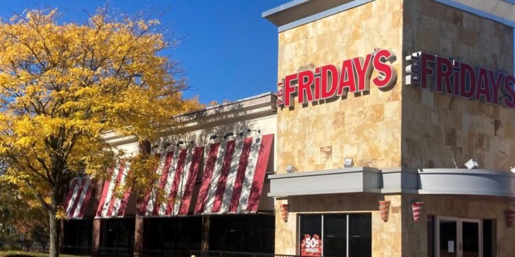 TGI Fridays filed for Chapter 11 bankruptcy protection in a Texas federal court on Saturday.