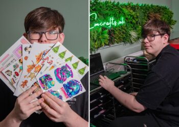 17-year-old makes over $19K a month with sticker business -- all thanks to Christmas gift