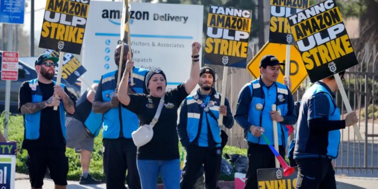 Amazon labor strike at multiple facilities continues with more workers to join