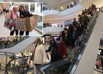 Black Friday spending in US retail stores muted compared to online purchases