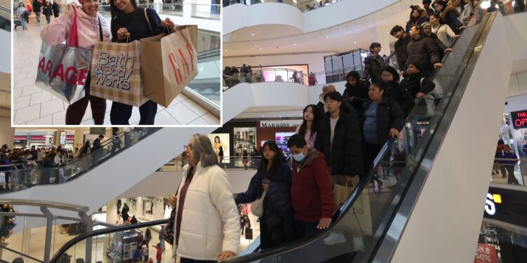 Black Friday spending in US retail stores muted compared to online purchases