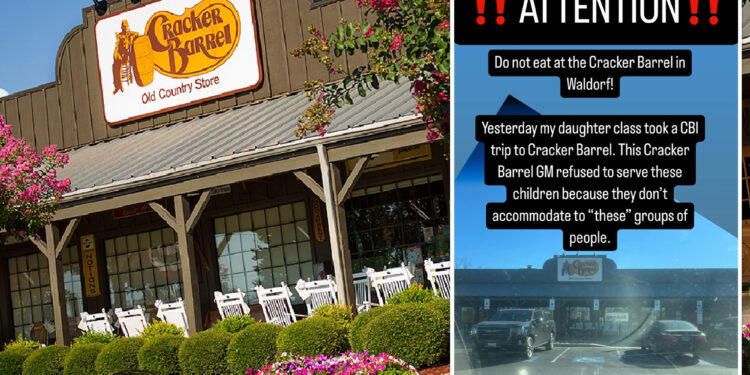 Cracker Barrel apologizes after Maryland restaurant refused to serve special needs students