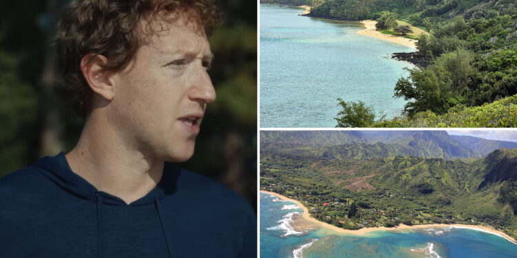 Mark Zuckerberg denies 'Doomsday bunker' under $270M Hawaii mansion