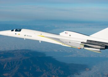 Boom’s supersonic test plane breaks the sound barrier for the first time