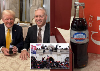 Coca-Cola gives Donald Trump a commemorative bottle ahead of inauguration