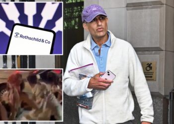 Jonathan Kaye, millionaire banker accused of slugging anti-Israel heckler, lands new job at Rothschild