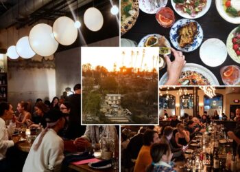 Los Angeles restaurants empty out as residents flee destructive wildfires
