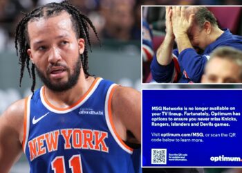 MSG Networks, Optimum dig in for long fight as Knicks game blacked out: sources