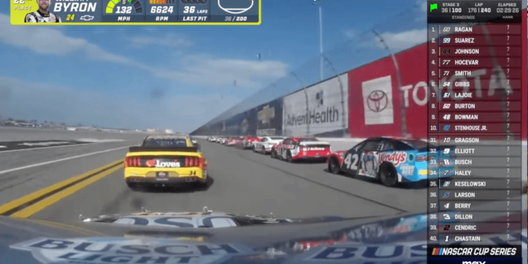 Max’s NASCAR multiview lets you watch up to four drivers at once