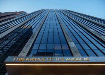 The office tower at 1185 Sixth Ave is 85% leased after latest deal.