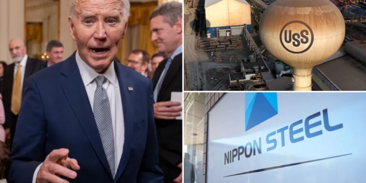 US Steel, Nippon sue Biden over move to block $14B merger