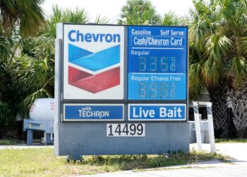 Chevron sign