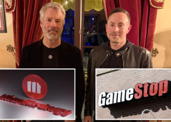 GameStop, MicroStrategy shares jump on photo of Ryan Cohen, Michael Saylor