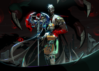 Promotional artwork for Hades II’s Warsong update featuring Melinoë and Ares.
