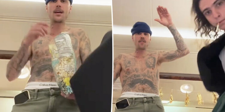 Justin Bieber raps about being high after rep denies drug use