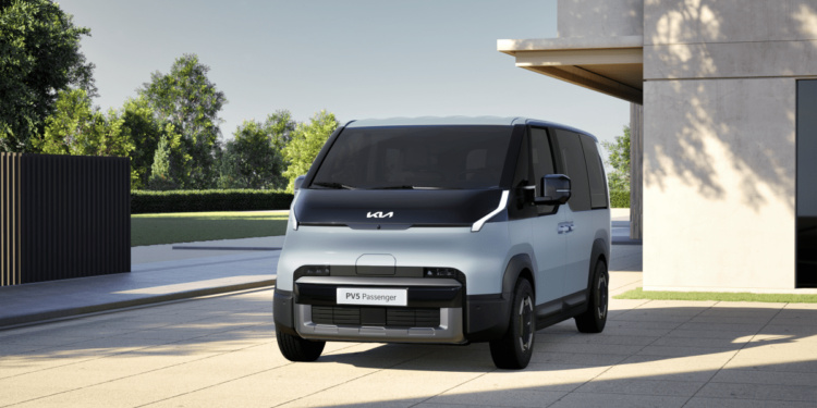 Kia unveils PV5 electric van as a futuristic ‘people mover’