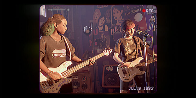 A screenshot from the video game Lost Records: Bloom & Rage.