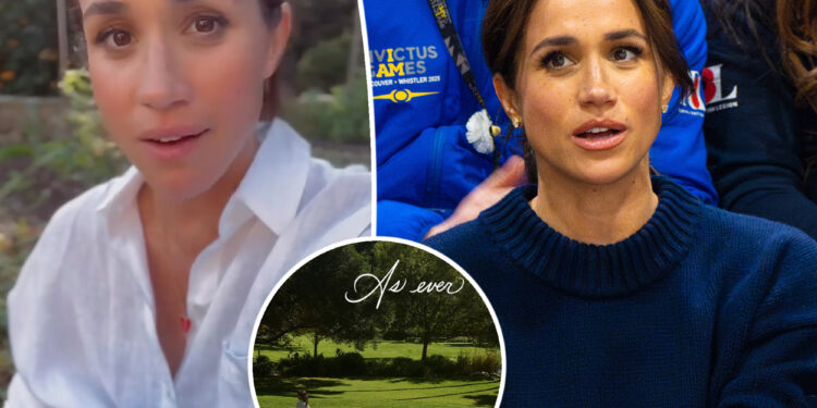 Meghan Markle caught in another branding snafu as NYC clothing label ‘As Ever’ speaks out