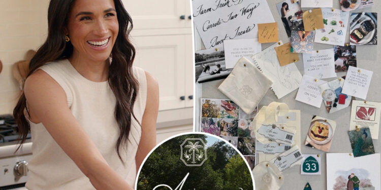 Meghan Markle hints at first As Ever product launch in personal vision board