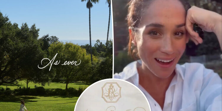 Meghan Markle renames lifestyle brand 'American Riviera Orchard' to 'As Ever' after trademark woes