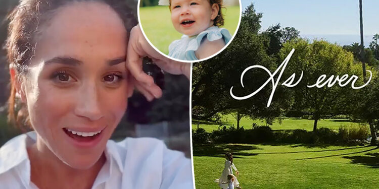 Meghan Markle shares rare Lilibet photo on 'As Ever' website