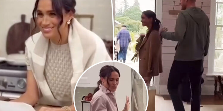 Meghan Markle shares sneak peek at Netflix show 'With Love, Meghan' -- including a Prince Harry cameo