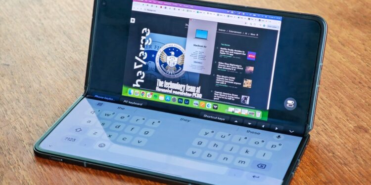 Oppo’s new foldable can remote control a Mac