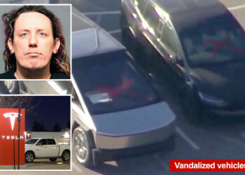 Suspect arrested after throwing Molotov cocktails at Tesla dealership, spray painting 'Nazi cars'