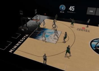 The Vision Pro NBA app turns some games into a miniature 3D diorama