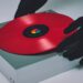 The armless PP-1 turntable is made from a solid block of aluminum