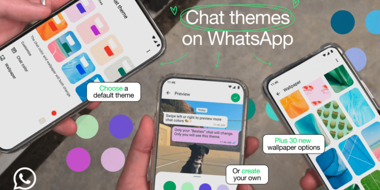 WhatsApp is getting themed chat bubbles