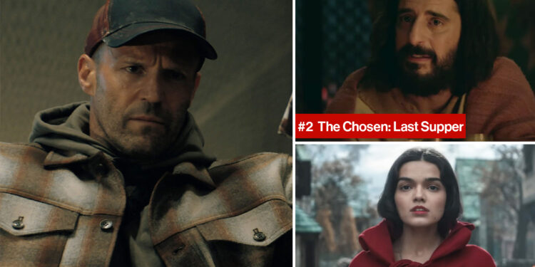 'A Working Man' puts in the work to top opening day box offices