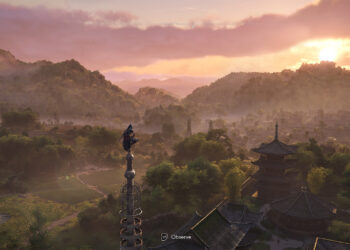 A screenshot from the video game Assassin’s Creed Shadows.