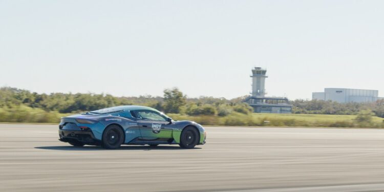 Driverless racecar sets a new autonomous speed record