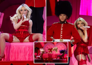 Fans bash Sabrina Carpenter over 'cheap and tacky' Brit Awards performance: 'Soft porn'