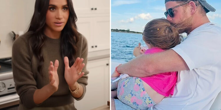 Fans lash out at Meghan Markle for putting her daughter in danger in recently released photo