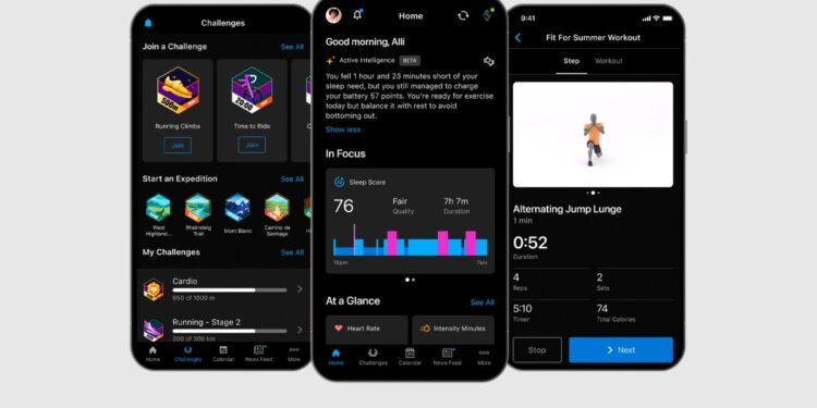 Garmin adds AI and a subscription tier to its app