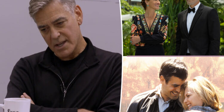 George Clooney says he's done with romantic films