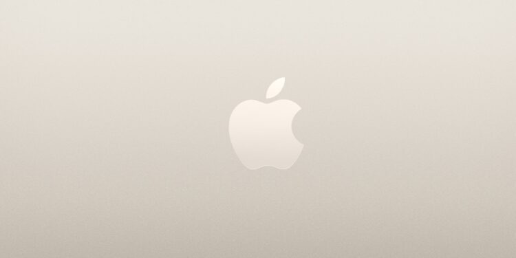 An image of a close 13-inch MacBook Air M4 from above against a white background.