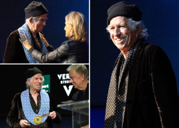 Keith Richards gets some satisfaction from new award honoring Connecticut residents