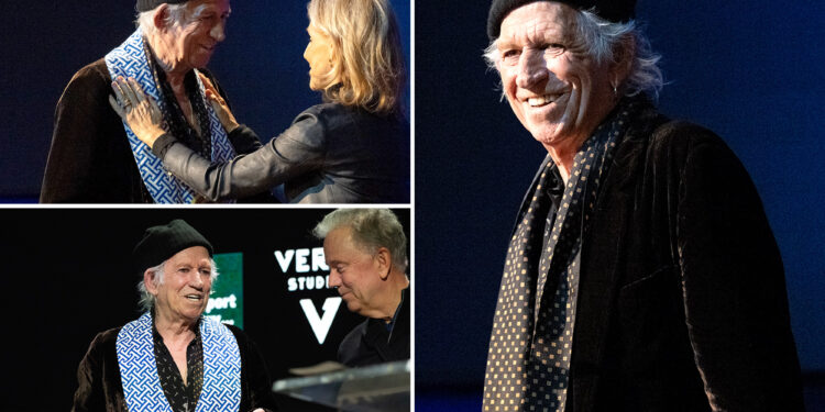 Keith Richards gets some satisfaction from new award honoring Connecticut residents