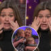 Kelly Clarkson fights back tears on emotional 1,000th episode of talk show