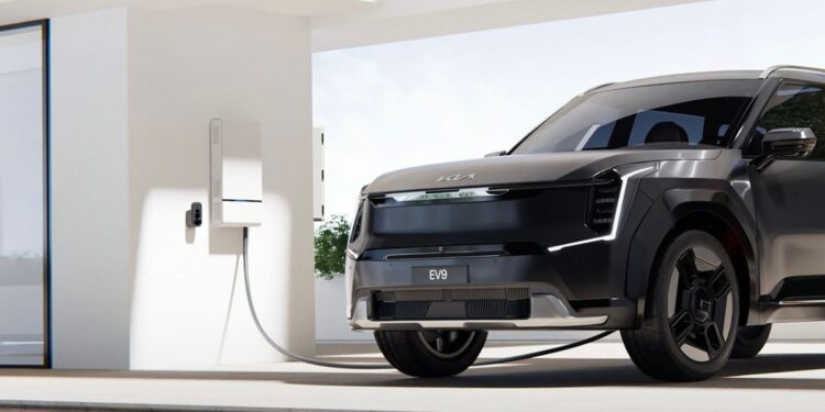 Kia’s EV9 will soon be able to power your home