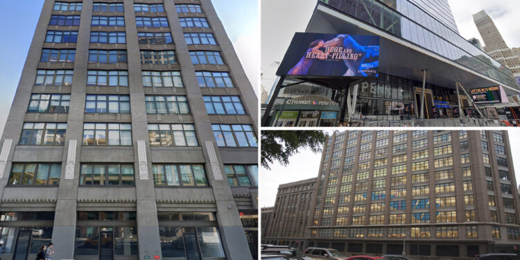 Large Manhattan office tenants looking to leave current homes