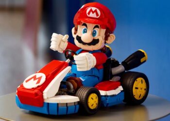 Lego’s new Mario Kart set super-sizes Mario