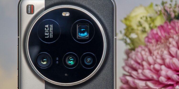 Photo of the Xiaomi 15 Ultra’s camera.