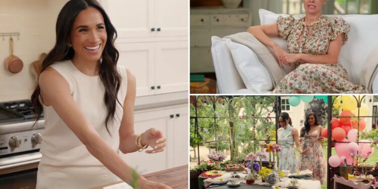 Meghan Markle accused of 'frame-by-frame' replication of Pamela Anderson's cooking show