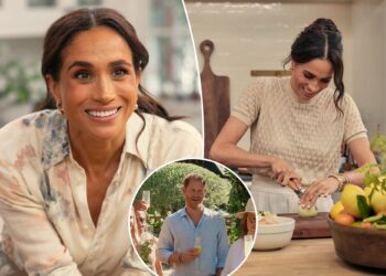 Meghan Markle appears to make subtle dig at royal life in front of Prince Harry in new Netflix series, 'With Love, Meghan'